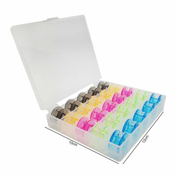 kit box com bobinas altas coloridas